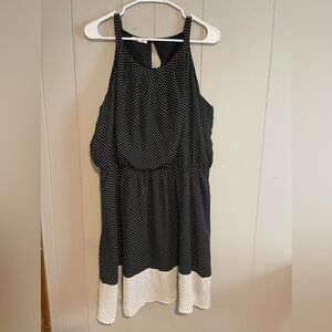 Black and White Polka Dot Dress